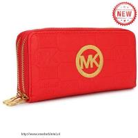 michael kors logo signature groot rood portefeuilles Outlet Enschede ary4t567